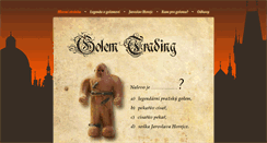 Desktop Screenshot of golem-trading.cz
